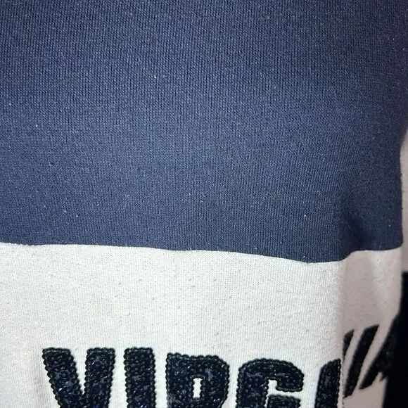 Victoria’s Secret PINK West Virginia mountaineers sweatshirt size XS - Picture 3 of 14